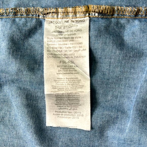 Vintage Western Denim Shirt - Picture 7 of 8